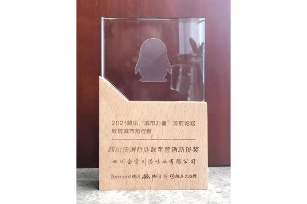 四川快消行業數字營銷新銳獎