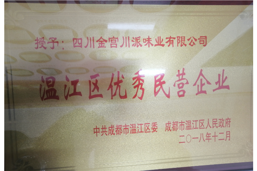 溫江區優秀民營企業